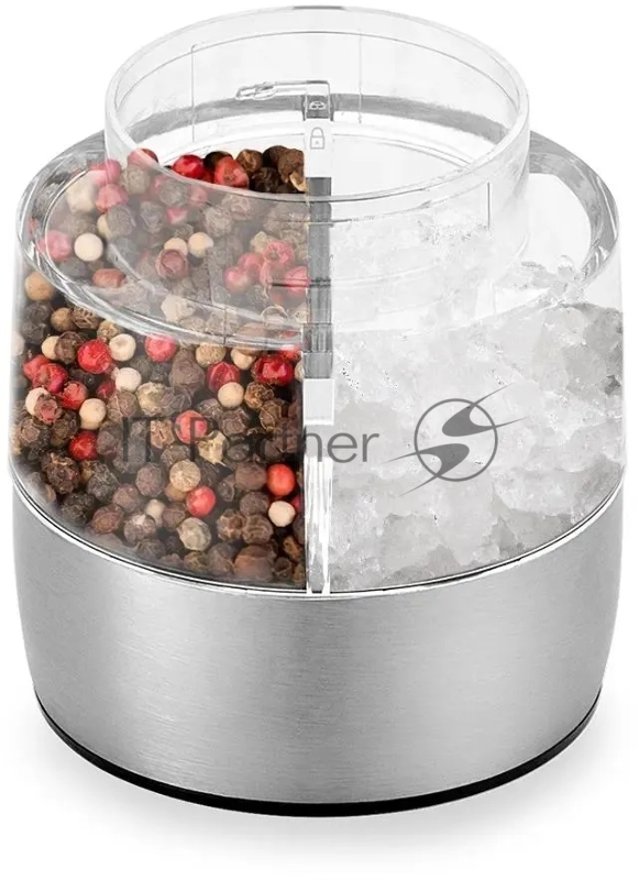 Перечница электрическая Kitfort КТ-6013-2 белый/серебристый