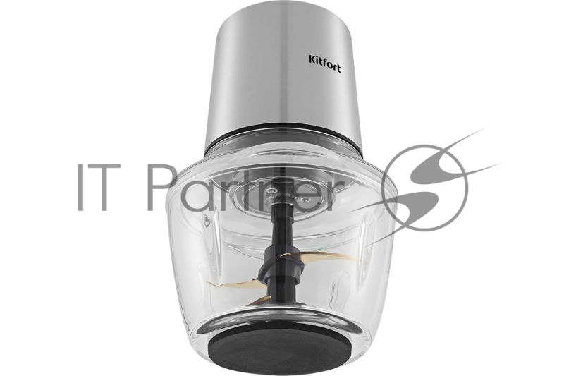 Измельчитель электрический Kitfort КТ-3510 1л. 300Вт стальной