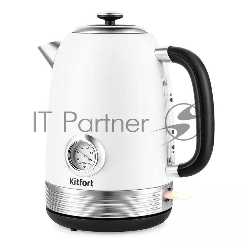 Чайник электрический Kitfort КТ-6603 1.7л. 2200Вт белый (корпус: пластик)