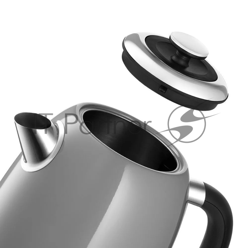 Чайник электрический Kitfort КТ-6605 1.7л. 2200Вт серый (корпус: нержавеющая сталь)