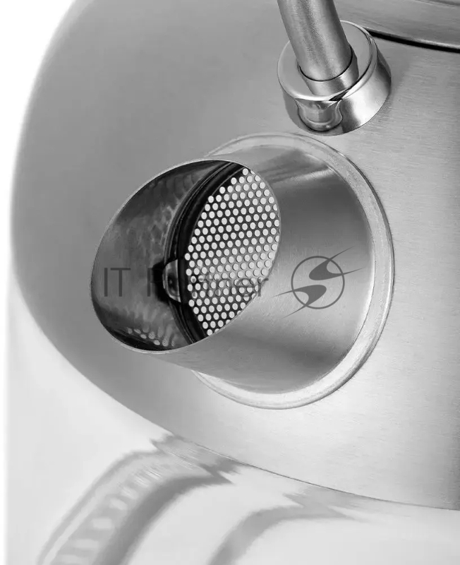 Чайник электрический Kitfort КТ-6630 1.7л. 2200Вт нержавеющая сталь (корпус: нержавеющая сталь/стекло)