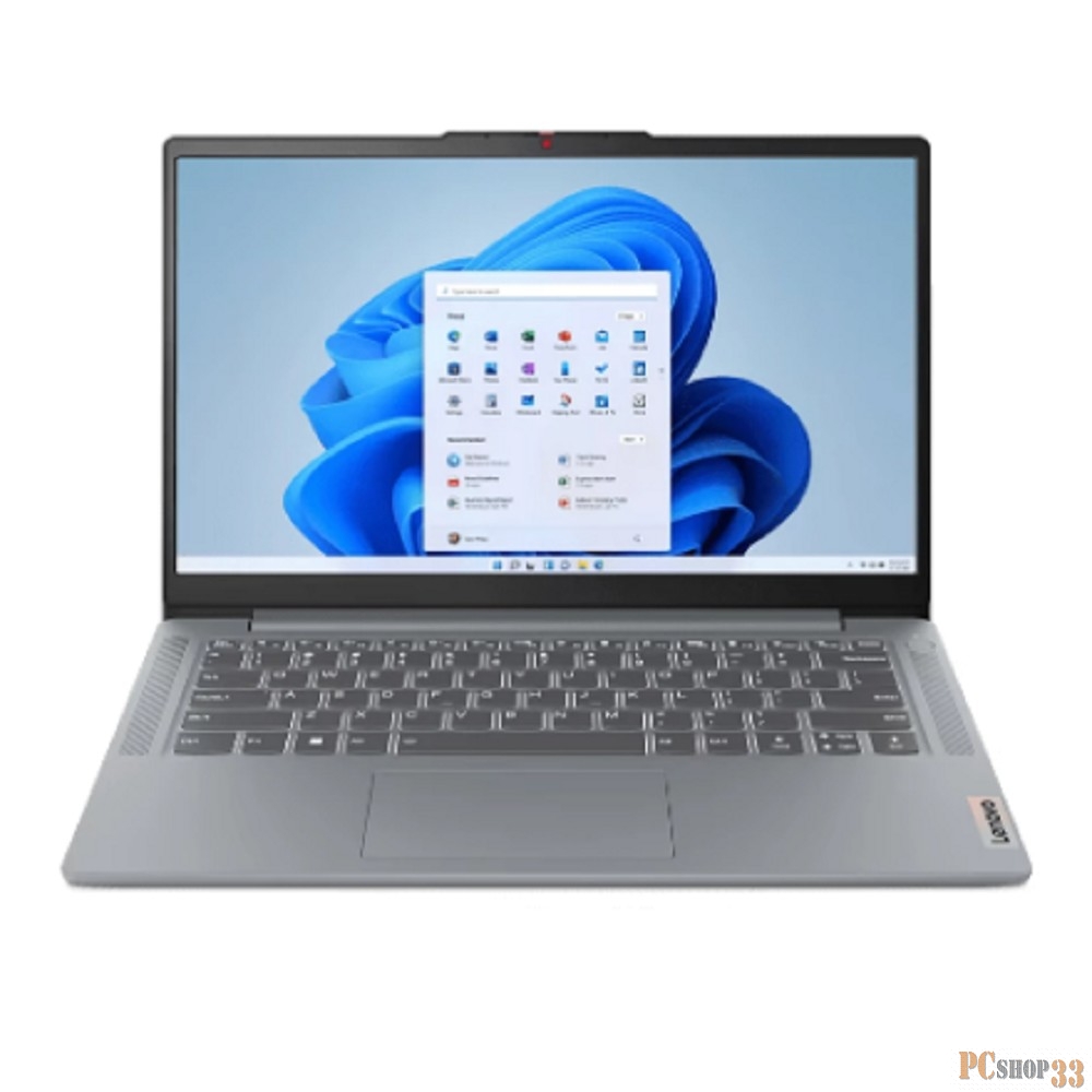 Ноутбук LENOVO IdeaPad 3 Slim 14IAH8 14 1920x1080/Intel Core i5-12450H/RAM 8Гб/SSD 512Гб/Intel UHD Graphics/ENG|RUS/DOS серый 1.37 кг 83EQ002RPS