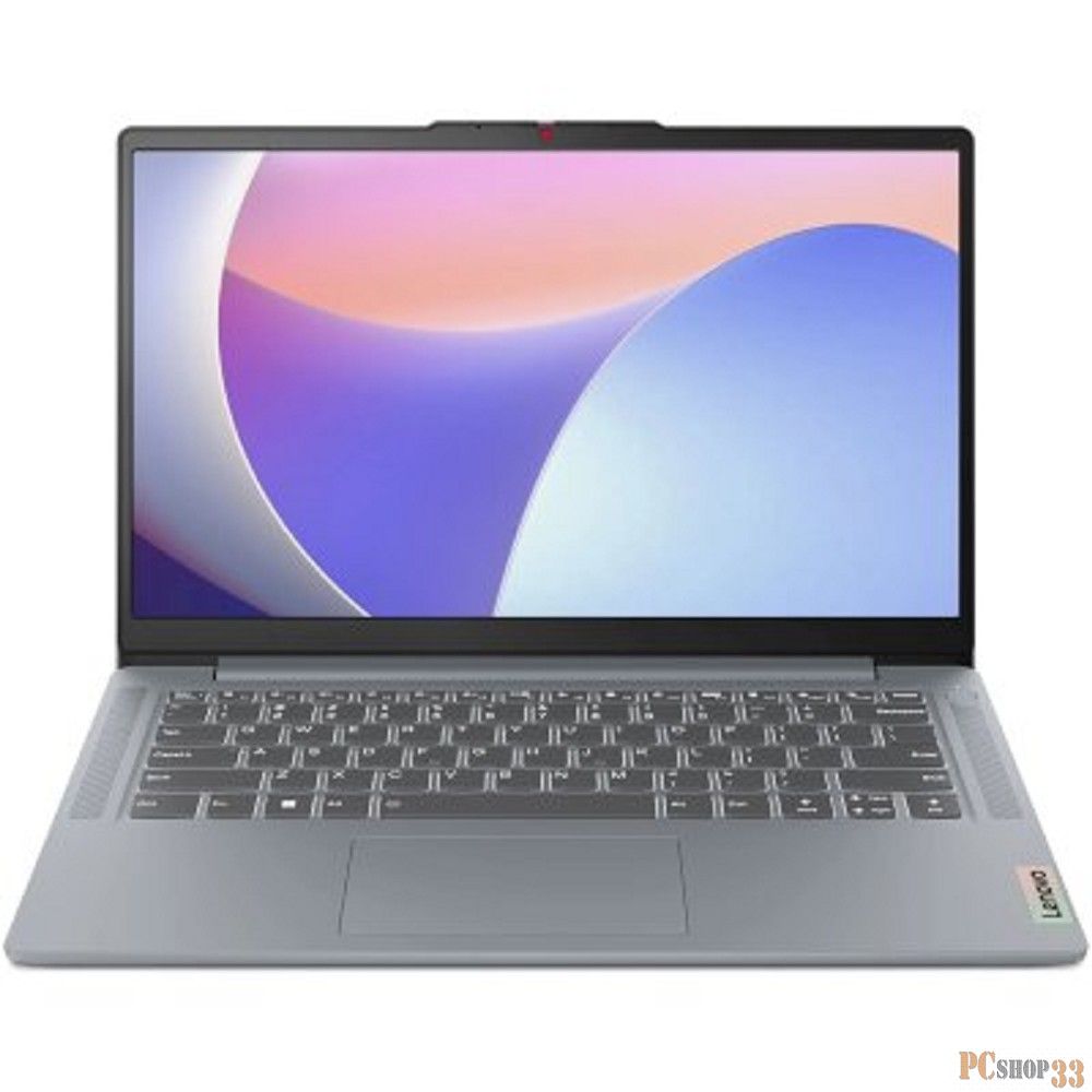 Ноутбук LENOVO IdeaPad 3 Slim 14IRU8 14 1920x1080/Intel Core i3-1305U/RAM 8Гб/SSD 256Гб/Intel UHD Graphics/ENG|RUS/DOS серый 1.37 кг 82X6001GPS