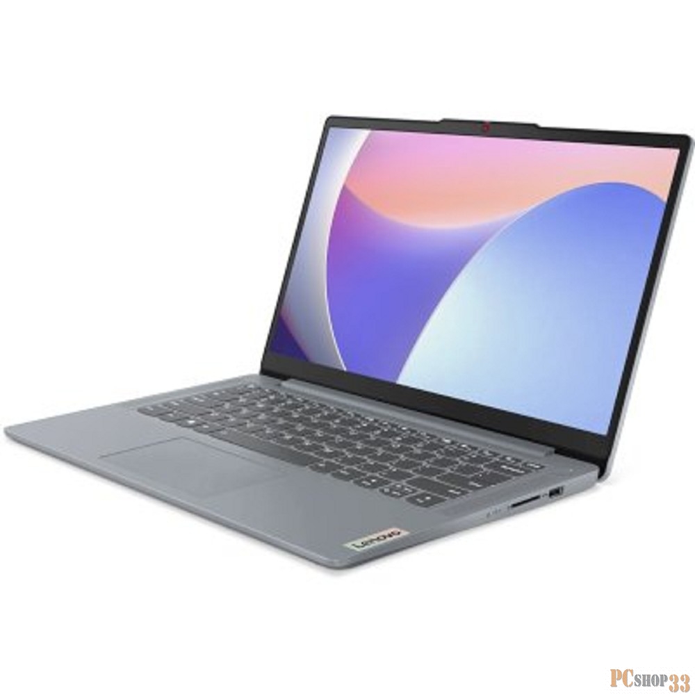 Ноутбук LENOVO IdeaPad 3 Slim 14IRU8 14 1920x1080/Intel Core i3-1305U/RAM 8Гб/SSD 256Гб/Intel UHD Graphics/ENG|RUS/DOS серый 1.37 кг 82X6001GPS