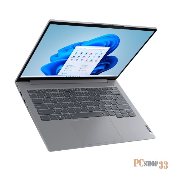 Ноутбук Lenovo Thinkbook 14 G6 IRL Core i7 13700H 8Gb SSD512Gb Intel Iris Xe graphics 14 IPS WUXGA (1920x1200) noOS grey WiFi BT Cam Bag (21KG0055EV)