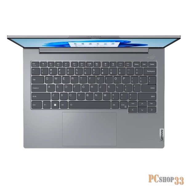 Ноутбук Lenovo Thinkbook 14 G6 IRL Core i7 13700H 8Gb SSD512Gb Intel Iris Xe graphics 14 IPS WUXGA (1920x1200) noOS grey WiFi BT Cam Bag (21KG0055EV)