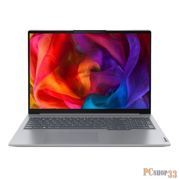 Ноутбук Lenovo Thinkbook 16 G6 IRL Core i5 1335U 8Gb SSD512Gb Intel Iris Xe graphics 16 IPS WUXGA (1920x1200) noOS grey WiFi BT Cam Bag (21KH0036EV)