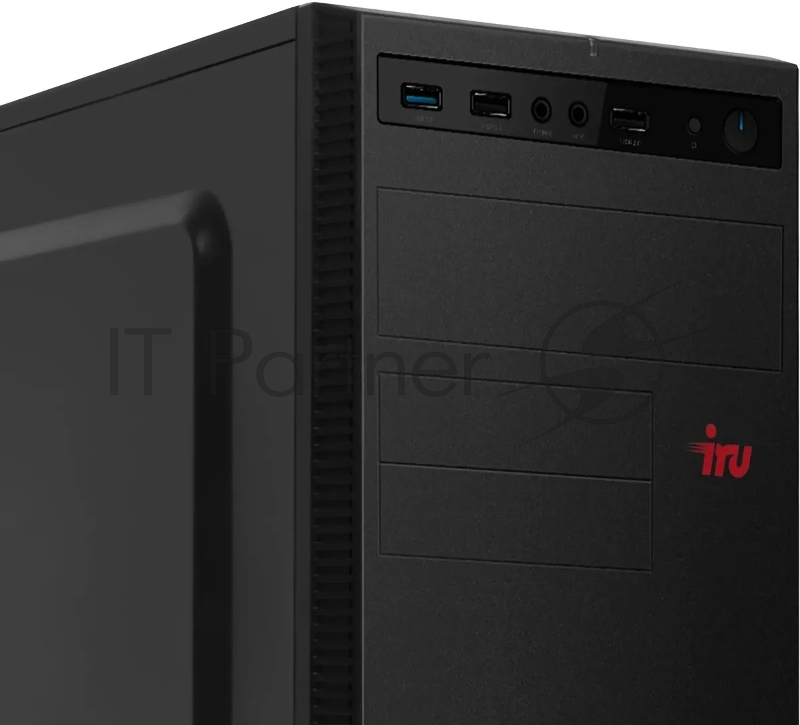 Компьютер IRU Home 310H6SE MT i3 12100 (3.3) 8Gb SSD1Tb UHDG 730 Free DOS GbitEth 400W черный (1994642)