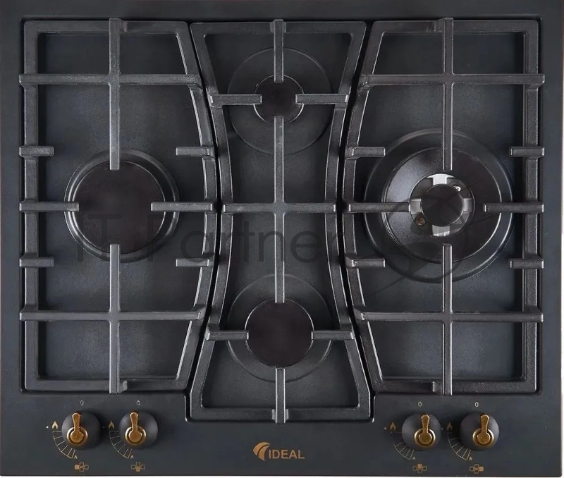 Панель варочная газовая IDEAL 35227N черный