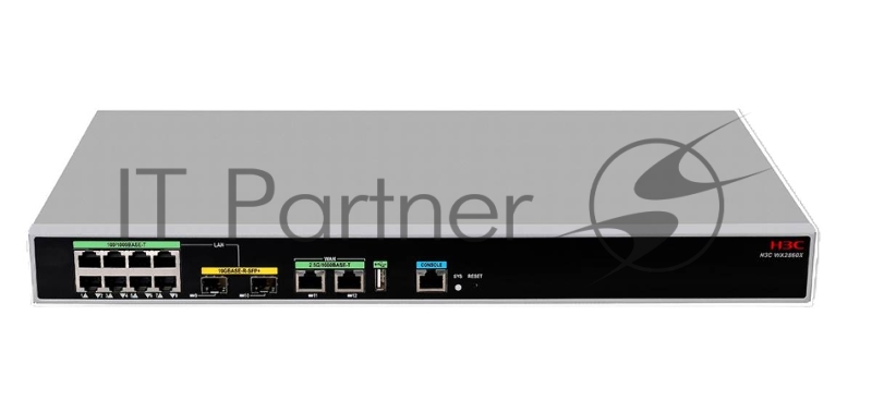 Контроллер доступа H3C WX2860X Access Controller with 10*1000BASE-T Ports and 2*SFP Plus Ports