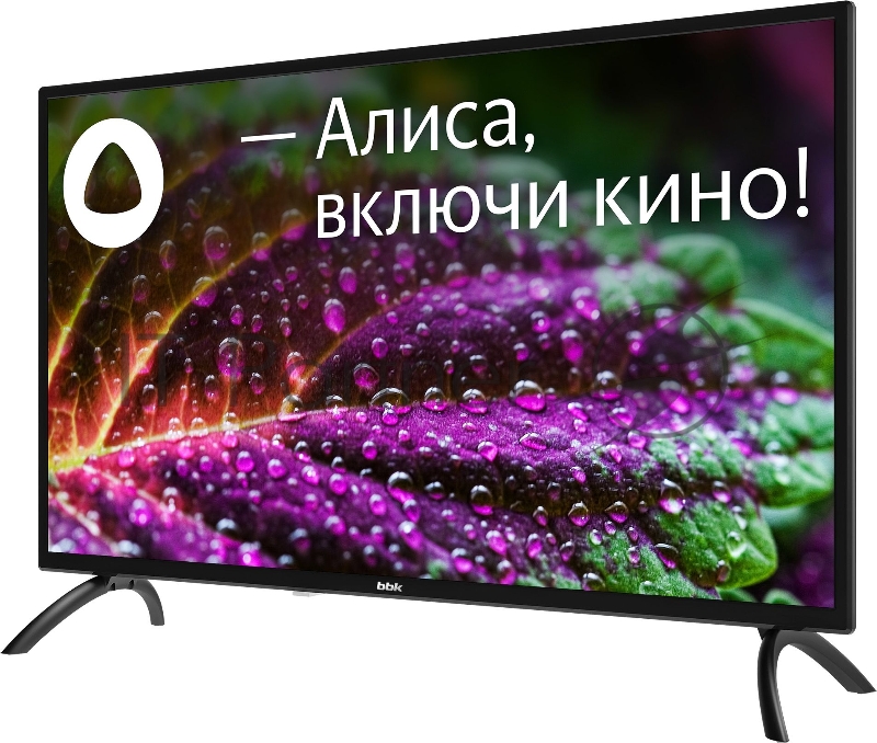 Телевизор LED BBK 32 32LEX-7257/TS2C (B) Яндекс.ТВ черный HD 60Hz DVB-T2 DVB-C DVB-S2 WiFi Smart TV (RUS)