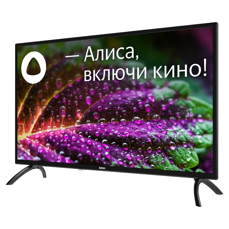 Телевизор LED BBK 32 32LEX-7257/TS2C (B) Яндекс.ТВ черный HD 60Hz DVB-T2 DVB-C DVB-S2 WiFi Smart TV (RUS)
