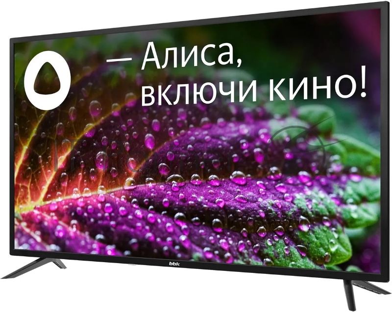 Телевизор LED BBK 40 40LEX-7246/FTS2C (B) Яндекс.ТВ черный FULL HD 60Hz DVB-T2 DVB-C DVB-S2 WiFi Smart TV (RUS)