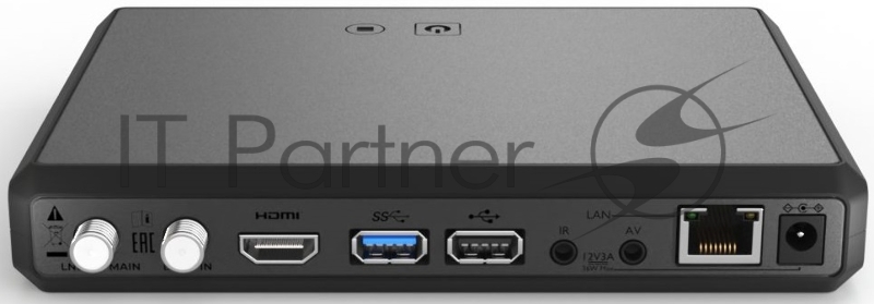 Комплект спутникового телевидения Триколор Европа Ultra HD GS B623L и С592 черный