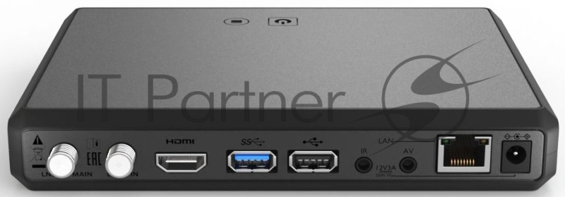 Комплект спутникового телевидения Триколор Сибирь Ultra HD GS B623L+С592 черный