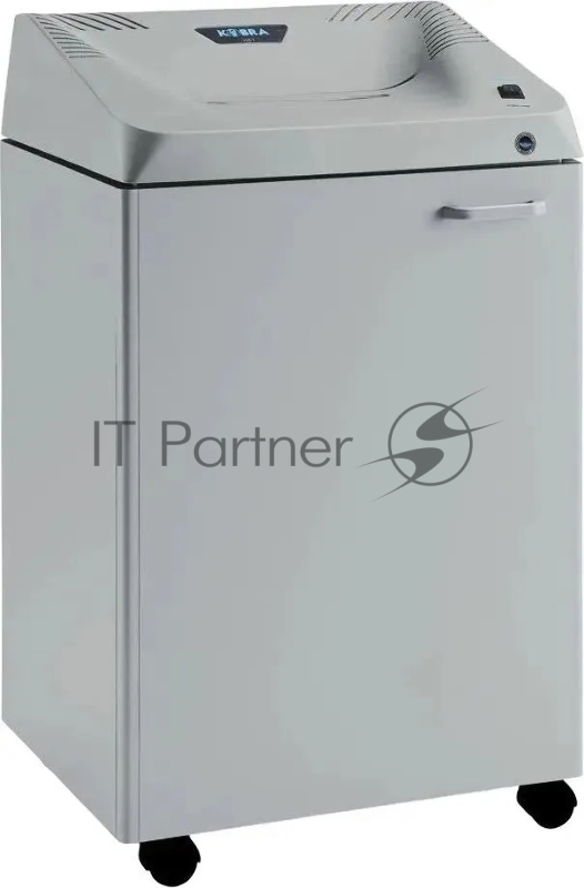 Шредер Kobra 300.1 C2 E/S серый (секр.P-5) перекрестный 14лист. 110лтр. скрепки скобы пл.карты