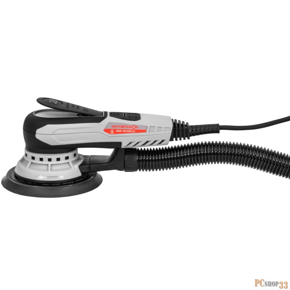 Эксцентриковая шлифмашина Интерскол ЭШМ-125/350Э 350Вт D125мм (797.1.0.70)