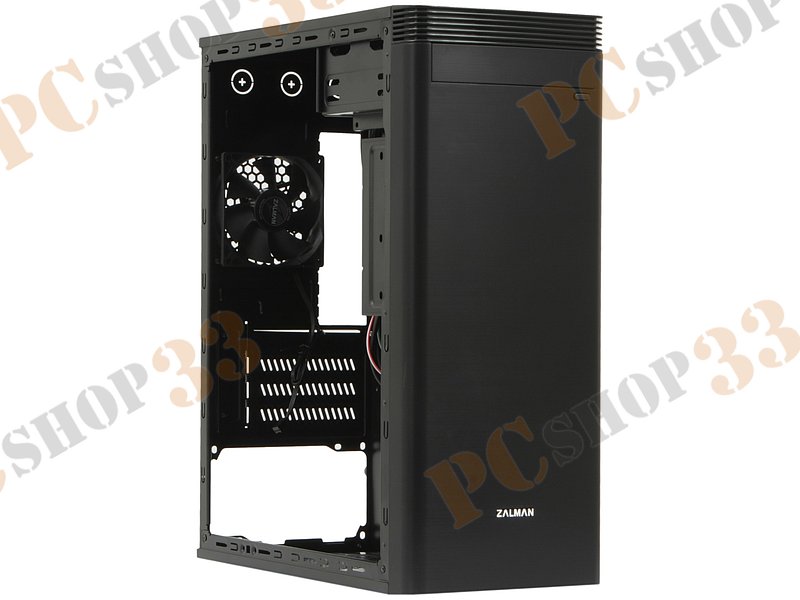 Корпус Minitower Zalman T5, mATX, черный (без БП)