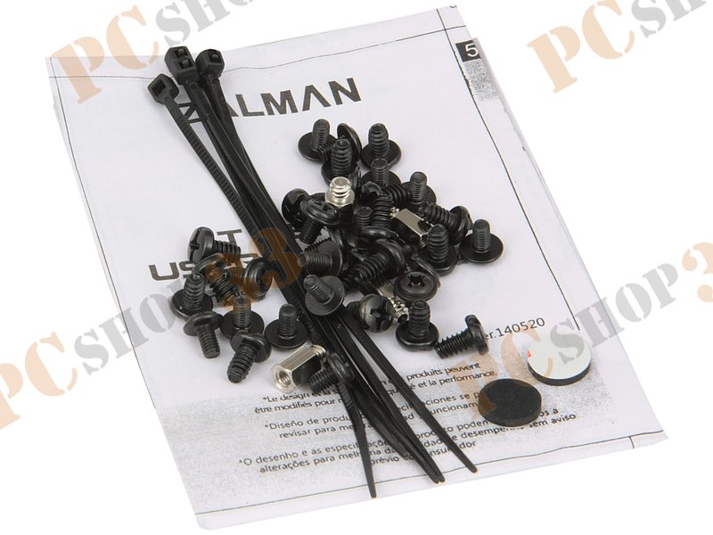 Корпус Minitower Zalman T5, mATX, черный (без БП)