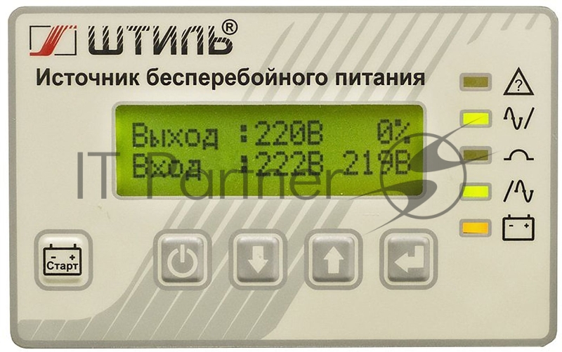 Источник бесперебойного питания Штиль ST1106SL 5400Вт 6000ВА серый