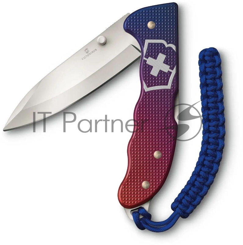 Нож перочинный Victorinox Evoke Alox (0.9415.D221) 136мм 5функц. синий/красный подар.коробка