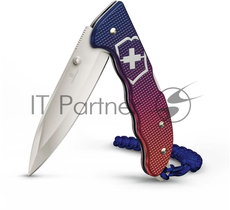 Нож перочинный Victorinox Evoke Alox (0.9415.D221) 136мм 5функц. синий/красный подар.коробка