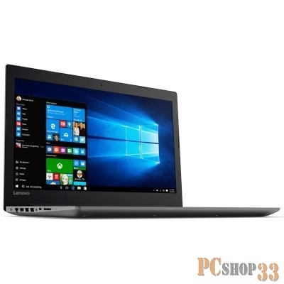 Ноутбук Lenovo IdeaPad 320-15IKB 81BG00KXRU (Core i5 8250U-1.60ГГц, 4ГБ, 500ГБ, LAN, WiFi, BT, WebCam, 15.6 1366x768, W10 H), черный