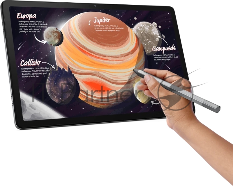 Планшет Lenovo Tab P11 TB350XU Helio G99 (2.2) 8C RAM4Gb ROM128Gb 11.5 IPS 2000x1200 3G 4G Android 12 темно-серый 13Mpix 8Mpix BT GPS WiFi Touch microSD 1Tb 7500mAh 10hr