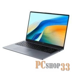 Ноутбук Huawei MateBook D 16 MCLF-X Core i5 12450H 16Gb SSD512Gb Intel UHD Graphics 16 IPS (1920x1200) Windows 11 Home grey space WiFi BT Cam (53013WXF)