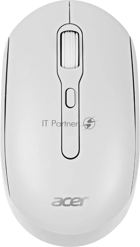 Мышь Acer OMR308 белый оптическая (1600dpi) беспроводная USB (4but)