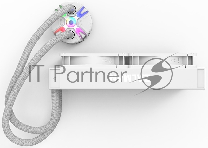 Система водяного охлаждения Zalman Reserator5 Z24 ARGB Soc-AM5/AM4/1151/1200/2066/201 4-pin Al+Cu LED Ret