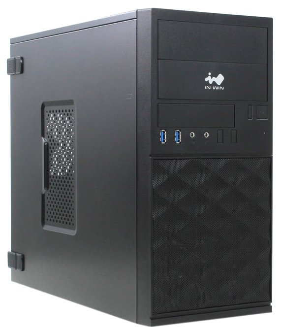 Корпус Minitower IN-WIN IW-EFS052U3, mATX, черный (500Вт)