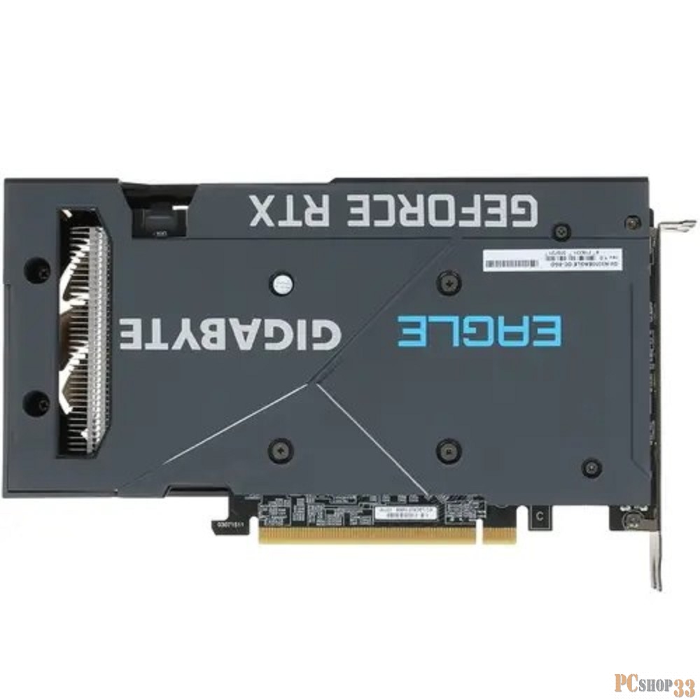 Видеокарта Gigabyte PCI-E 4.0 GV-N3050EAGLE OC-6GD NVIDIA GeForce RTX 3050 6Gb 128bit GDDR6 1792/14000 HDMIx2 DPx2 HDCP Ret