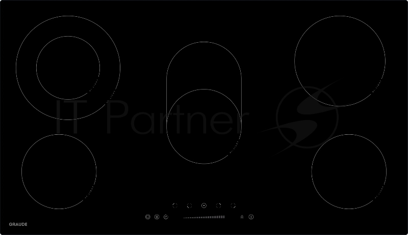 Электрическая варочная поверхность GRAUDE EK 90.0 S