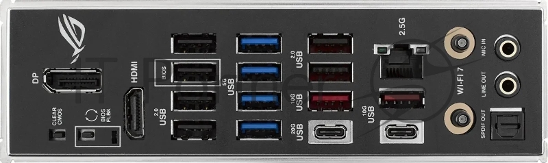 Материнская плата Asus ROG STRIX Z790-F GAMING WIFI II Soc-1700 Intel Z790 4xDDR5 ATX AC`97 8ch(7.1) 2.5Gg RAID+HDMI+DP