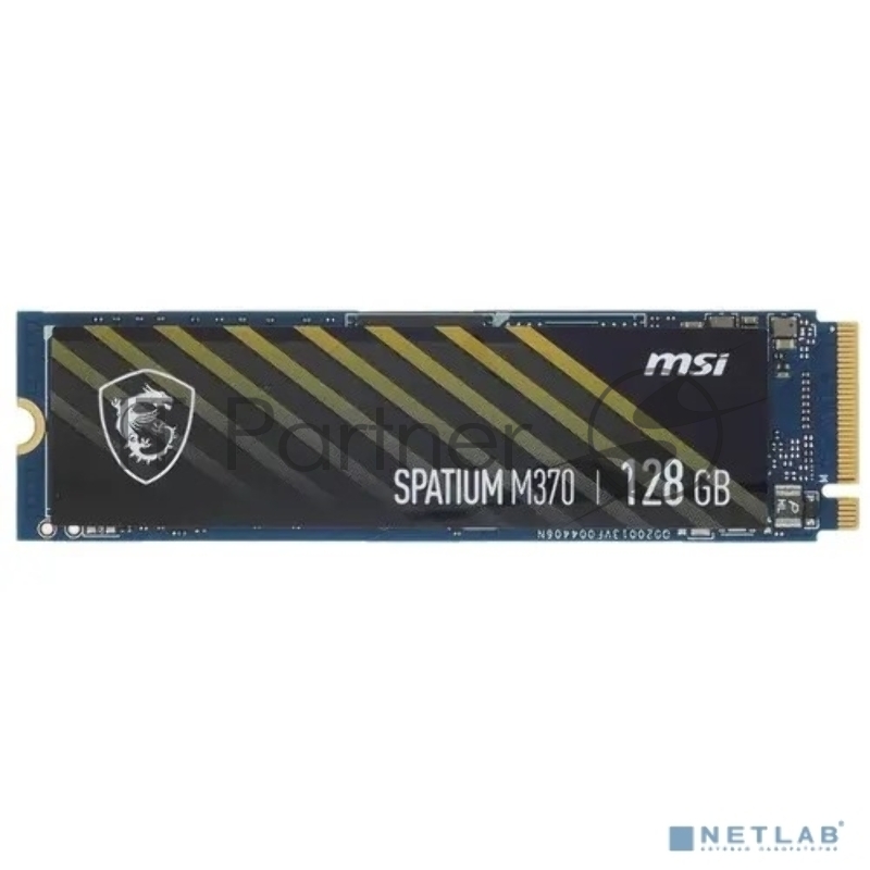 Твердотельный накопитель SSD NVME M.2 128GB SPATIUM M370 128GB MSI