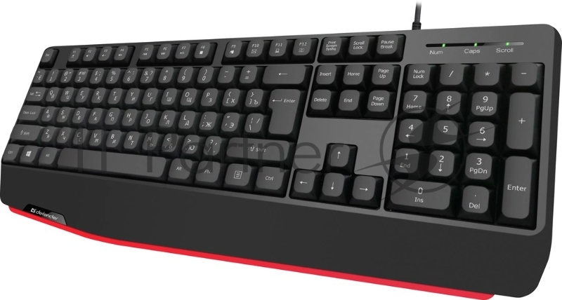 Клавиатура DEFENDER ATOM HB-546 RU BLACK 45546 1.8M