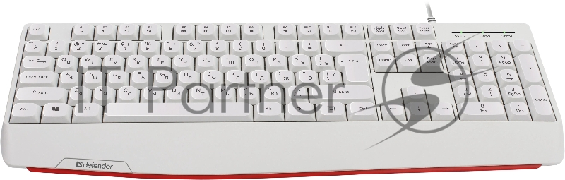 Клавиатура DEFENDER ATOM HB-546 RU WHITE 45547 1.8M
