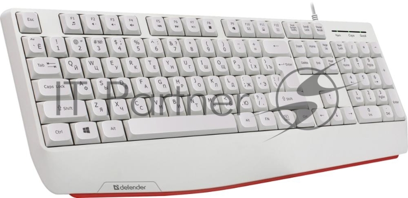 Клавиатура DEFENDER ATOM HB-546 RU WHITE 45547 1.8M