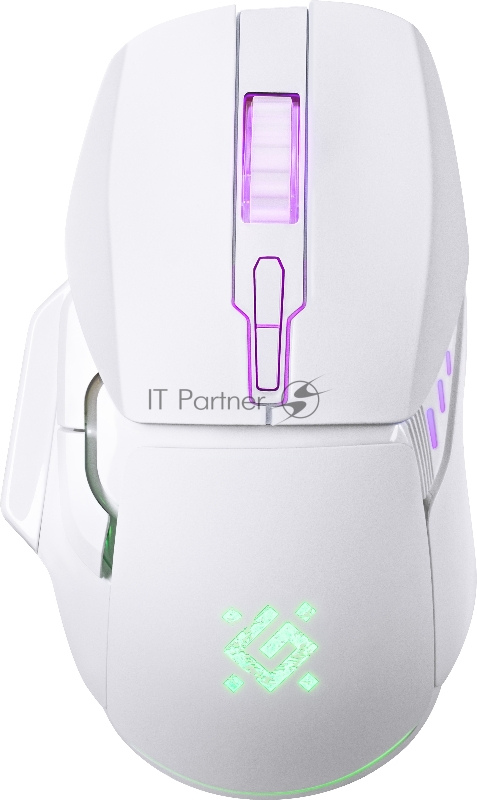 Мышка DEFENDER USB OPTICAL GAMING WHITE STIX GM-009 52009