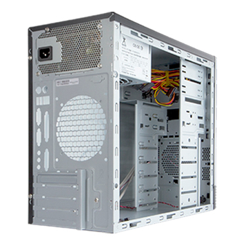 Корпус Minitower IN-WIN EMR-007U3, mATX, черно-серебр. (500Вт)