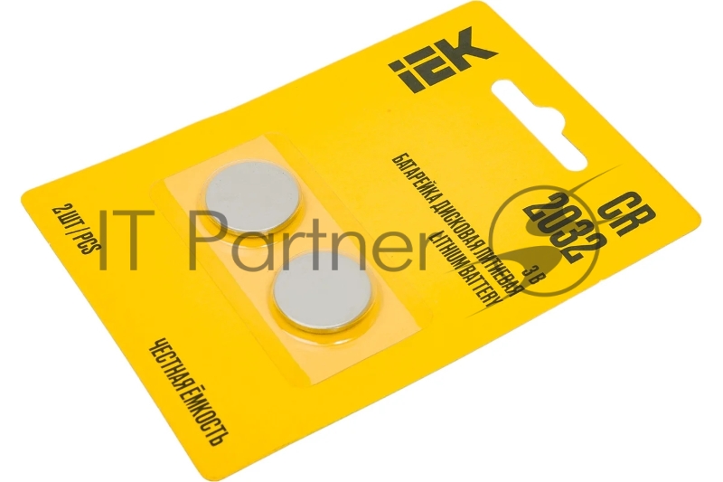 Батарейка дисковая литиевая Optima CR2032 (2шт/блистер)