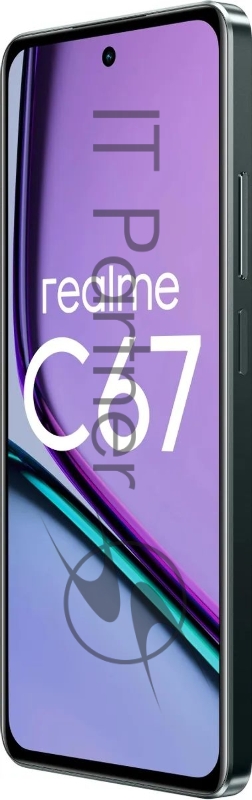 Смартфон Realme C67 RMX3890 256Gb 8Gb черный 3G 4G 2Sim 6.72 1080x2400 Android 14 108Mpix 802.11 a/
