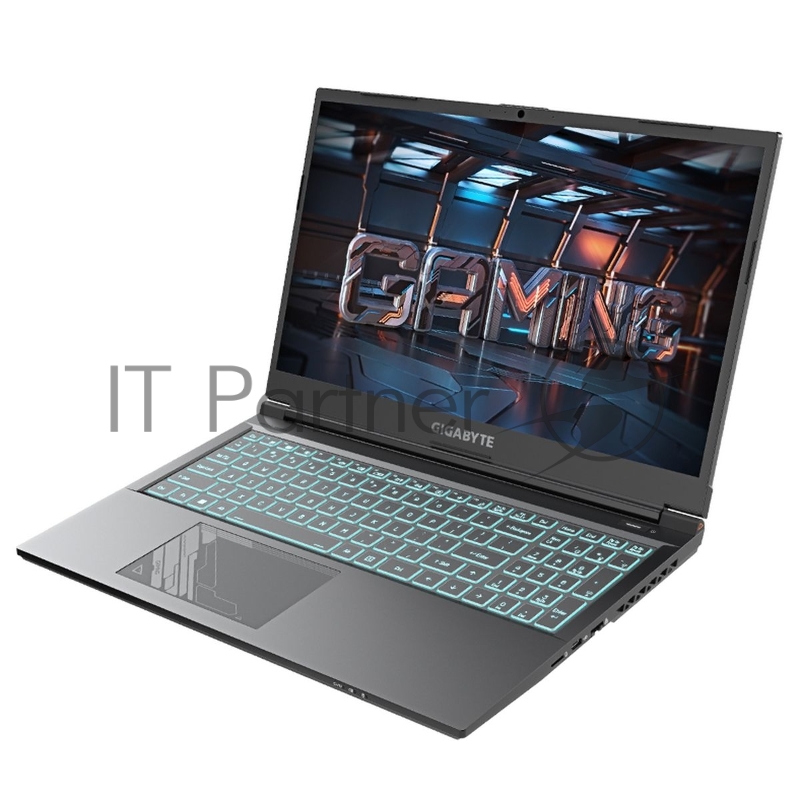 Ноутбук Gigabyte G5 Core i7 13620H 16Gb SSD512Gb NVIDIA GeForce RTX4050 6Gb 15.6 IPS FHD (1920x1080) Windows 11 black WiFi BT Cam (MF5-H2KZ353SH)