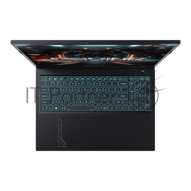 Ноутбук Gigabyte G6 Core i5 13500H 16Gb SSD512Gb NVIDIA GeForce RTX4060 8Gb 16 IPS FHD+ (1920x1200) Windows 11 black WiFi BT Cam (KF-53KZ853SH)