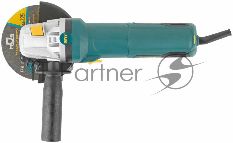 Шлифмашина угловая 710 Вт, 5000-12000 об/мин, БсК 125 мм, мал., регулир.оборотов, коробка