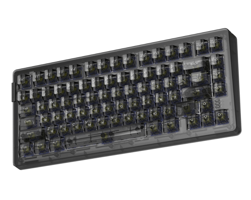 Клавиатура механическая проводная Dareu A81 Black (черный), 81 клавиша, switch Firefly (tactile)