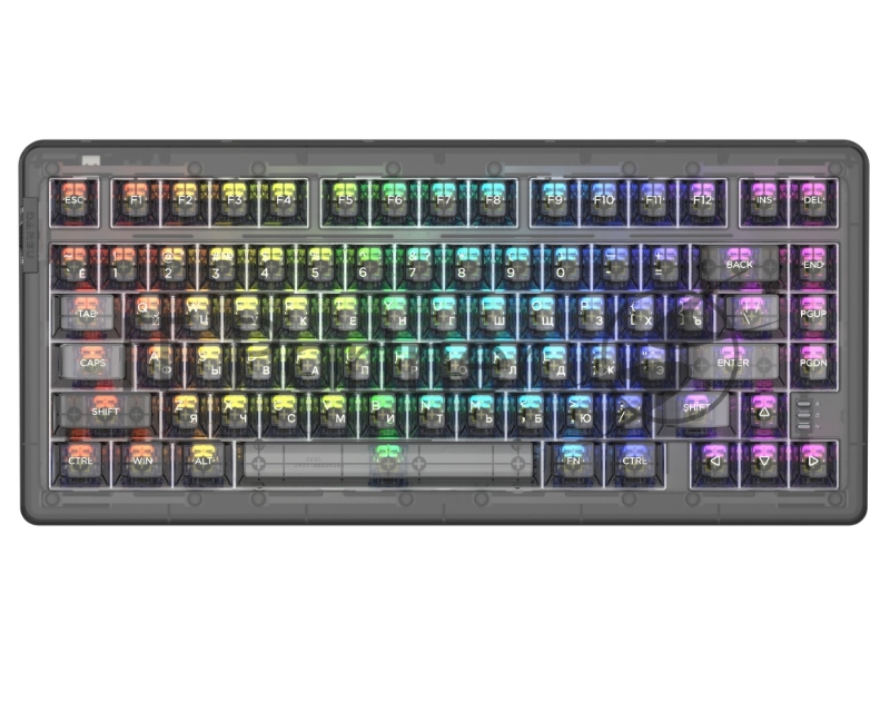 Клавиатура механическая проводная Dareu A81 Black (черный), 81 клавиша, switch Firefly (tactile)
