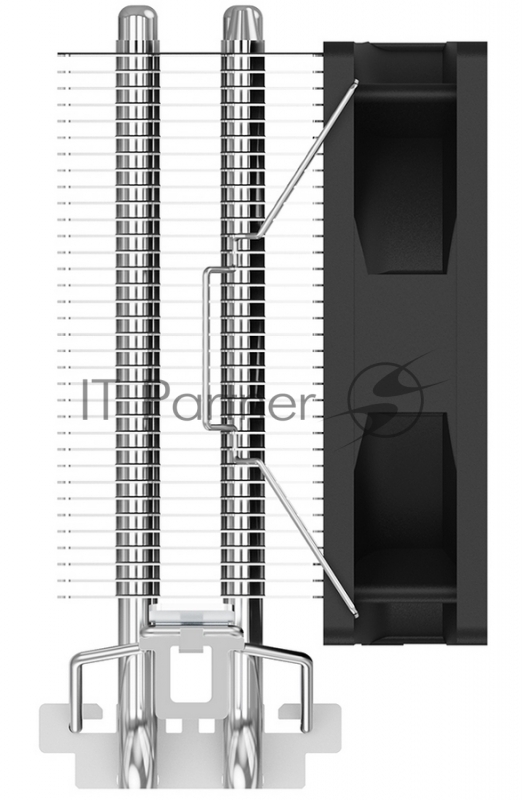 Кулер Cooler ID-Cooling SE-902-SD V3, S1700/1200/115x/AMD, 9cm, 2000rpm, 37.44CFM, 3pin