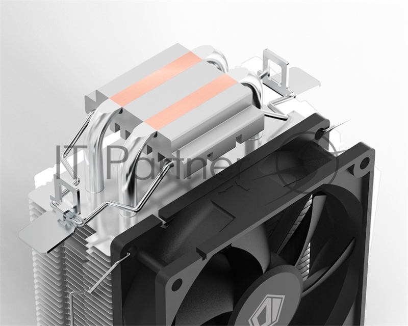 Кулер Cooler ID-Cooling SE-902-SD V3, S1700/1200/115x/AMD, 9cm, 2000rpm, 37.44CFM, 3pin